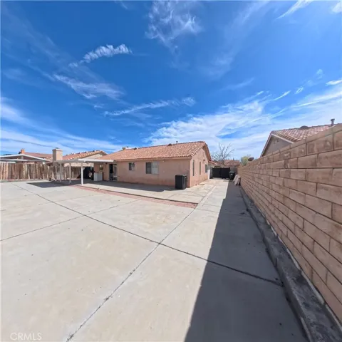 Back patio or RV or Boat parking