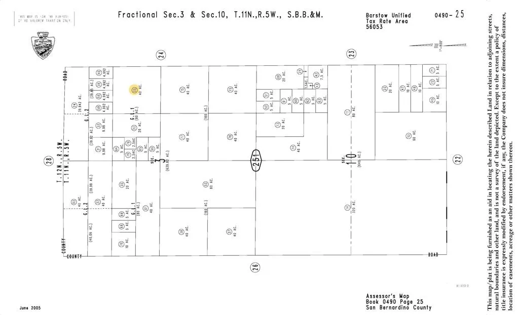 Plat Map