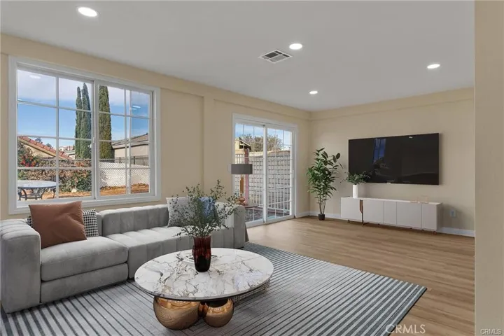 Home is virtually staged