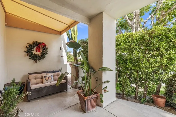 Front patio.