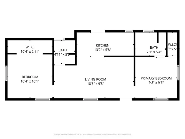 2 Bed Sample Floor Plan