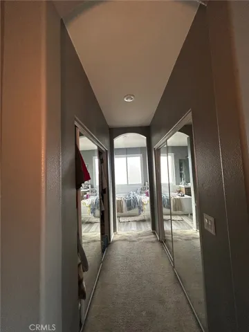Primary Suite Closet Hallway
