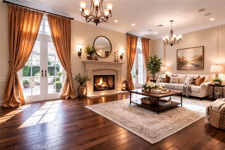 Living Room (computer virtually staged)