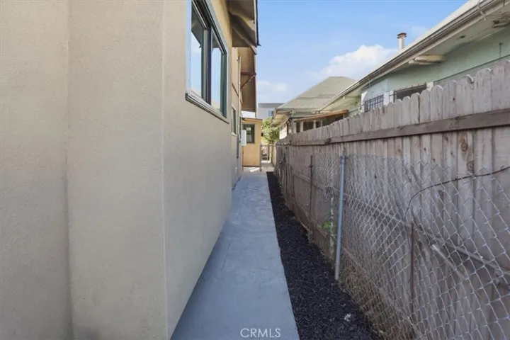 side of house