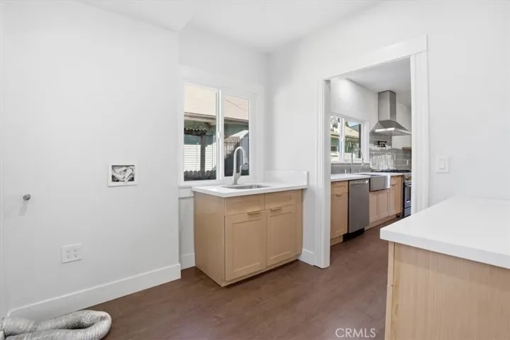 Laundry area