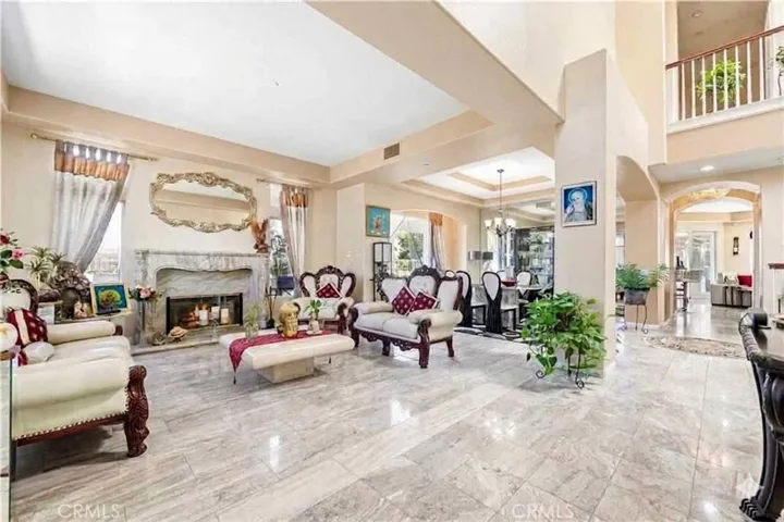 Formal living room (fireplace digitally enhanced)