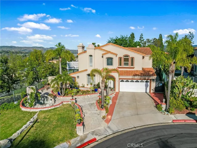 Expansive lot with views in gated community