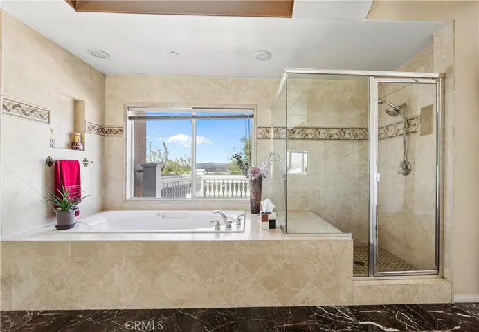 Primary suite bathroom