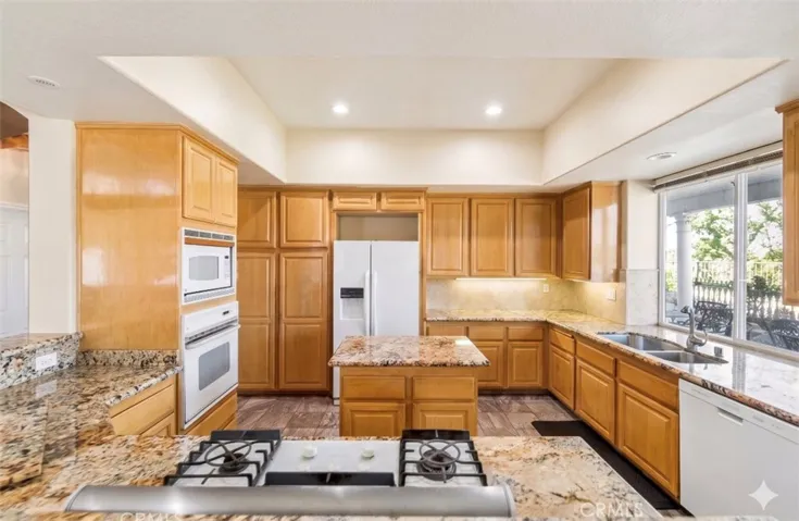 Spacious kitchen (digitally altered)