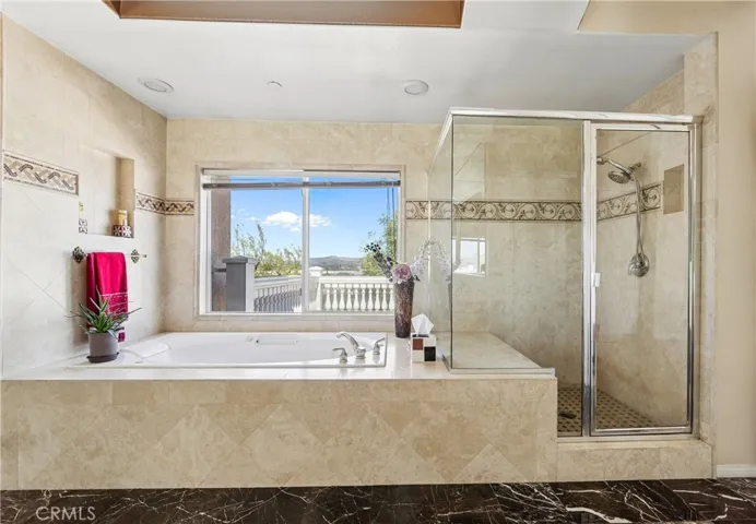 Primary suite bathroom