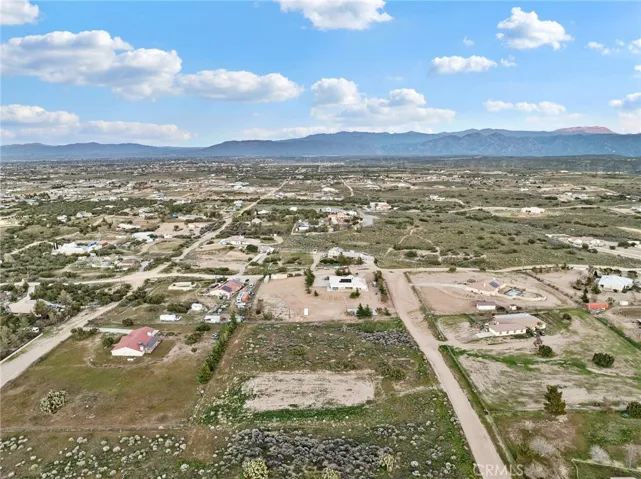 View of back lot.