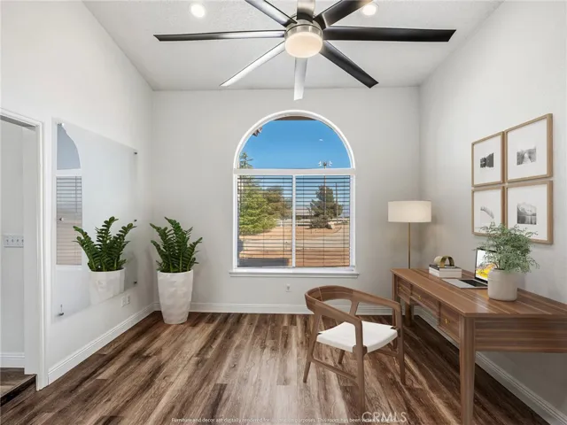 Office/ Den or 5th room Virtual Staged
