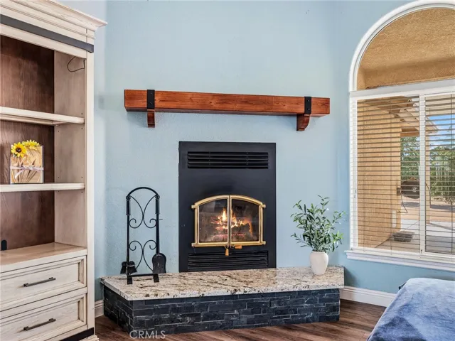 Living/family room fireplace