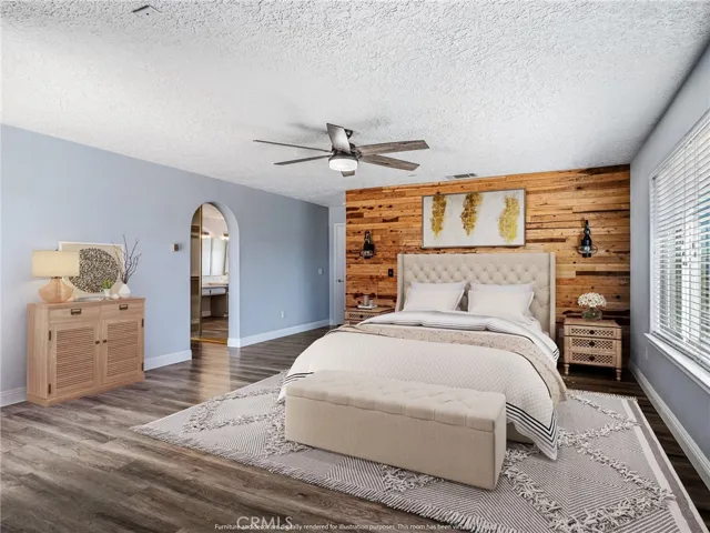 Primary Bedroom Suite / Virtual Staged