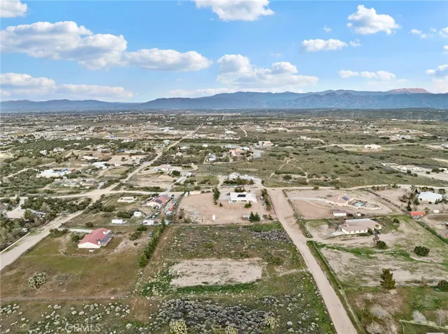 View of back lot.