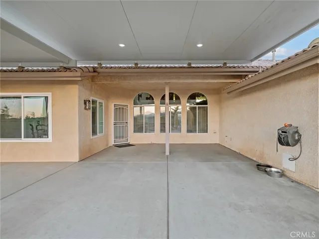 Back patio