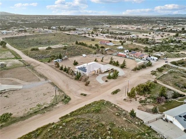 Drone view of entire property