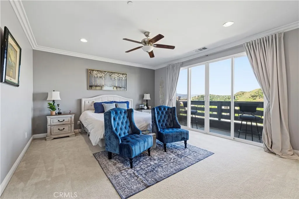 Primary Retreat with Balcony & View