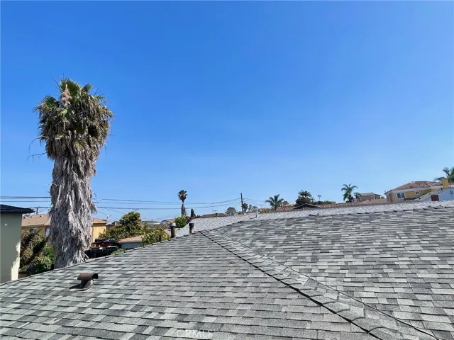 The view from the bedroom window