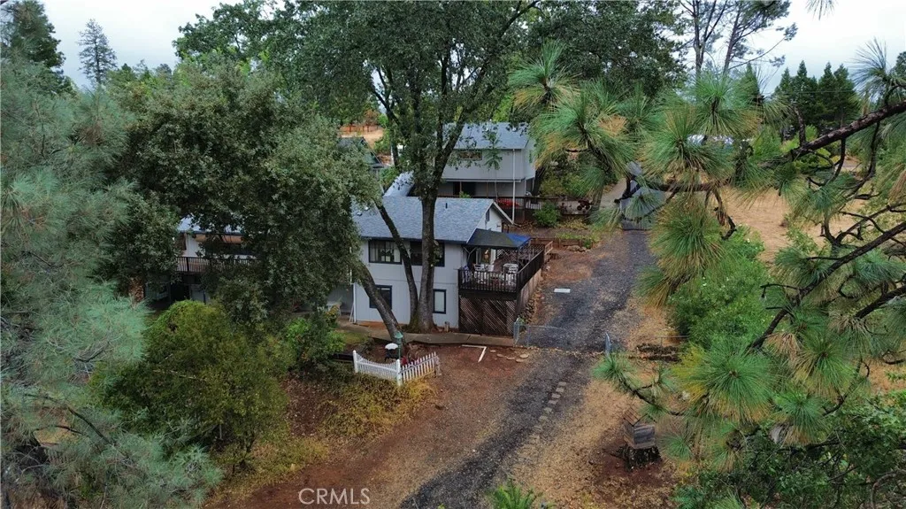 Arial view from lower property towards Toyon