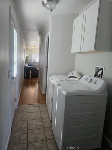 Hall Laundry area