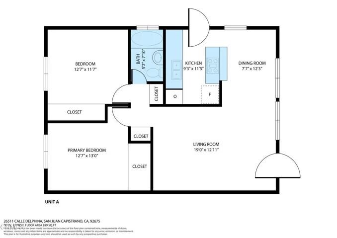 Unit A Floorplan