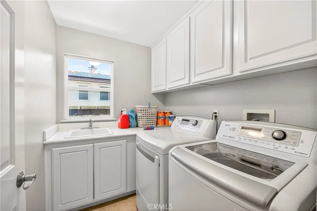 Laundry room located on main level