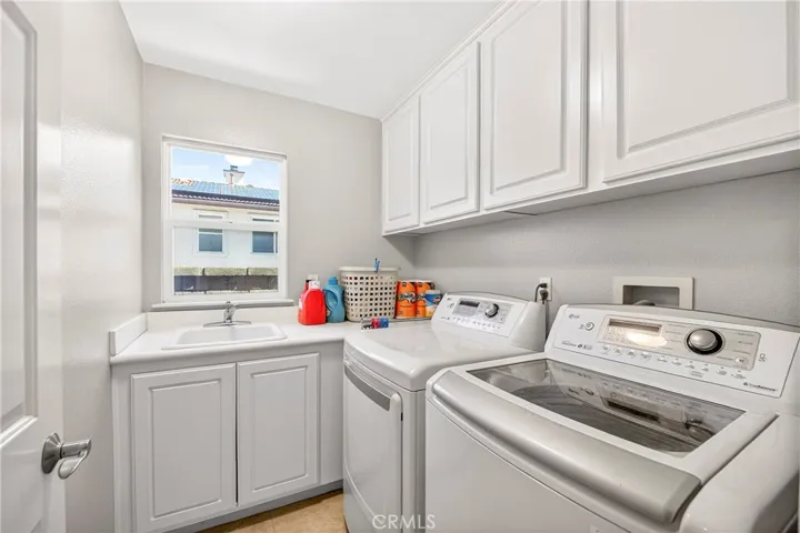 Laundry room located on main level
