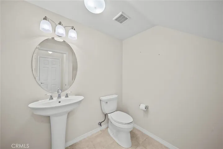 Downstairs guest powder room
