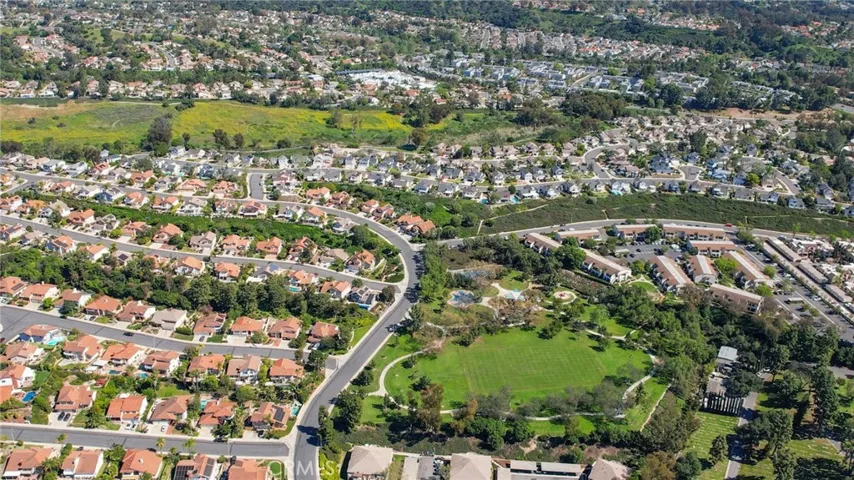 Aerial View of Neighborhood