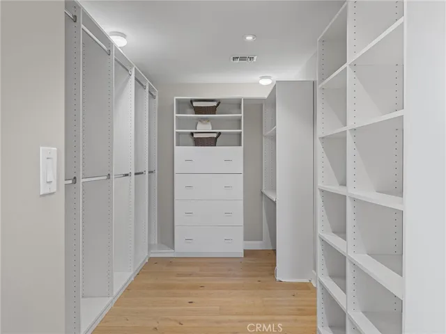 Main Level Primary Bedroom Closet