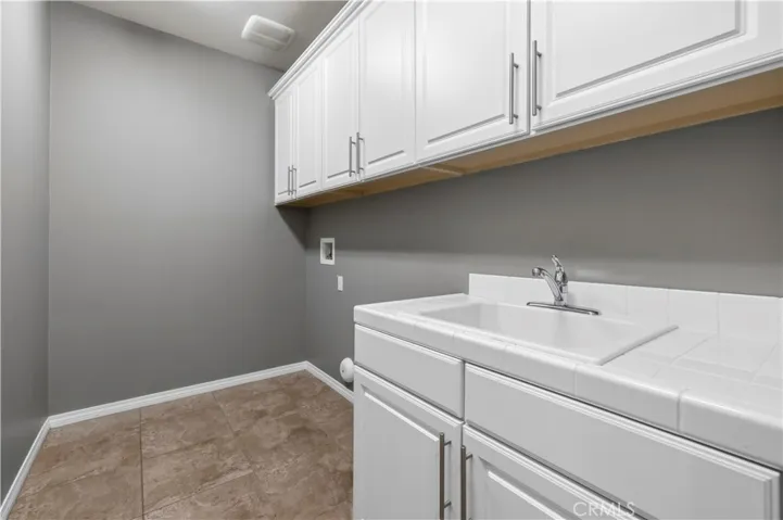 downstairs laundry