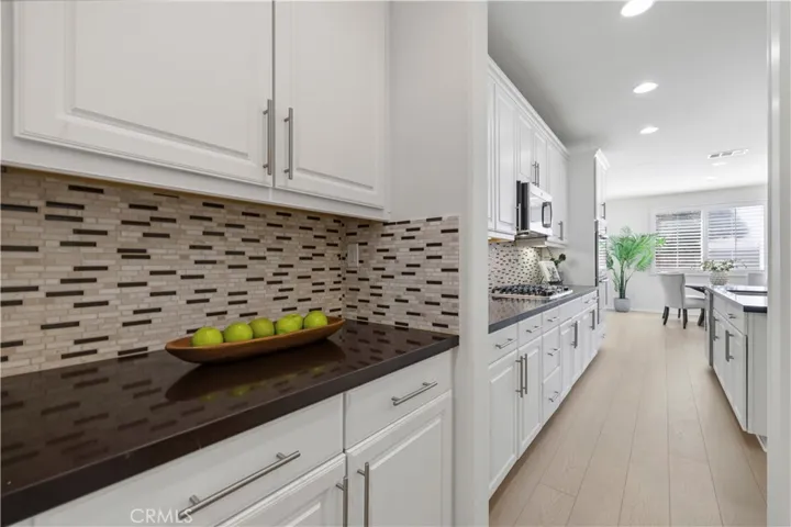 abundance of cabinets and counter space