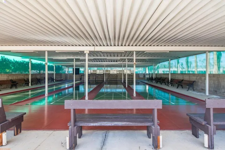 Shuffleboard Lanes