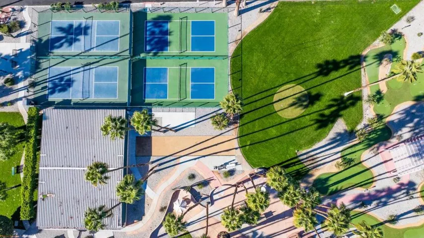 Ariel of Tennis - Pickle Ball Courts