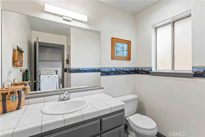 1/2 bath on main level