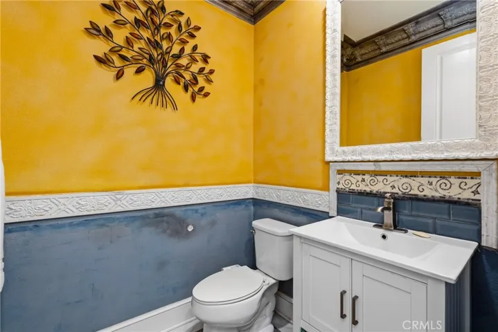 Main level Powder room