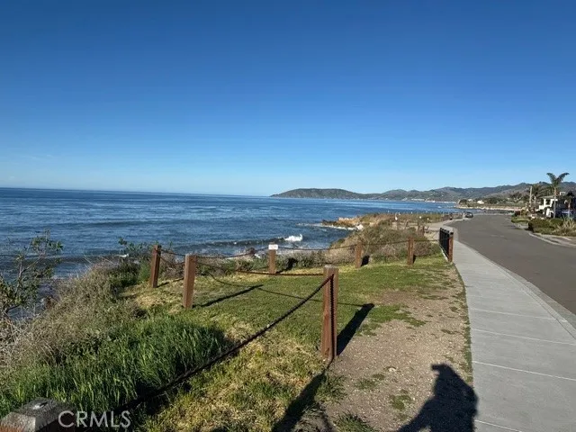 Image from beach down the street