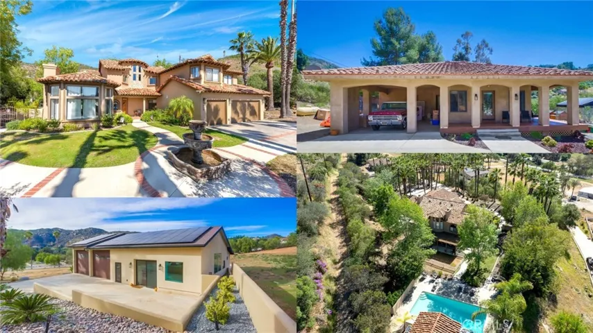 Main home with 2 separate guest homes!
