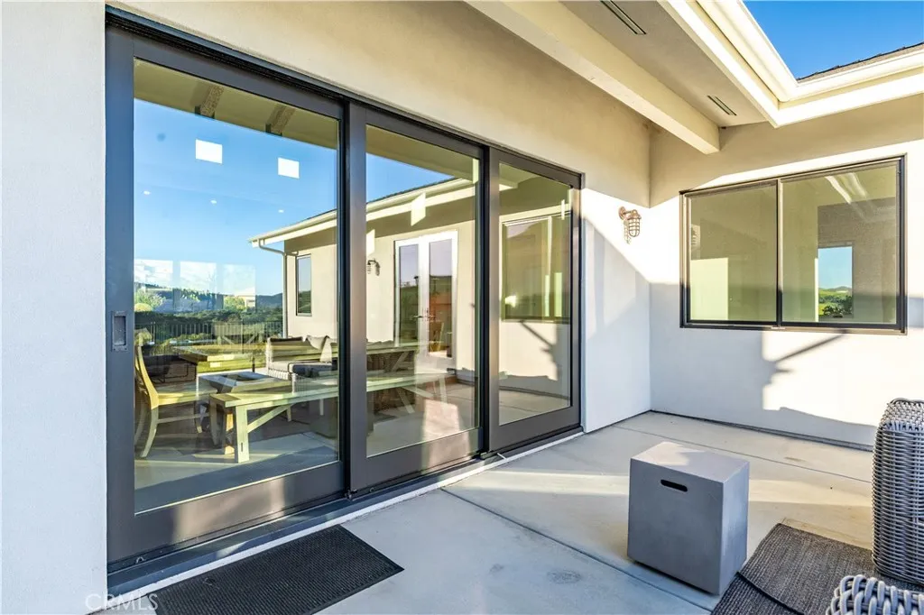 Walls of glass allow your interior living to seamlessly blend into outdoor living.