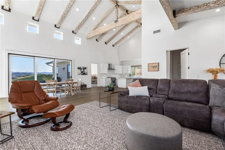Two story ceilings