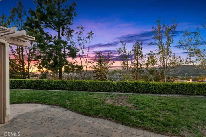 Nightly sunsets are a thing at this home