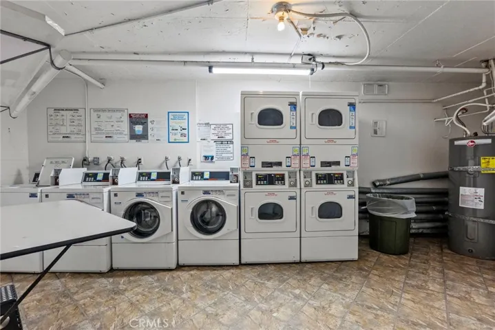 Community Coin Laundry Room