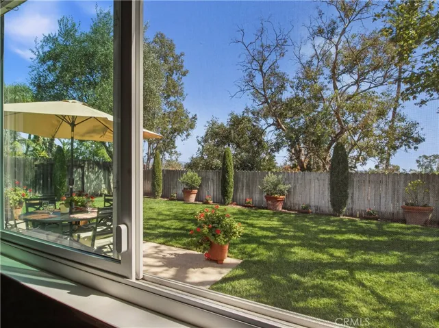 View from the main level bedroom.