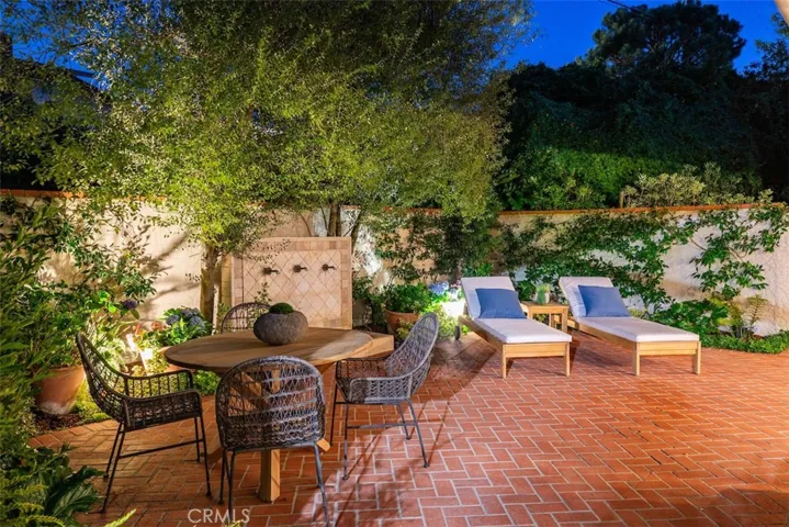 Patio off dining room