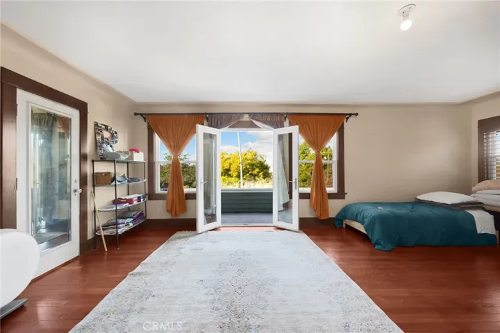 Primary bedroom terrace view