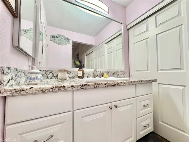 NEW VANITY WITH QUARTZ COUNTERS