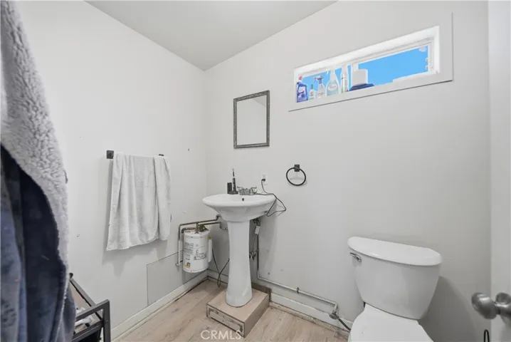 Un-permitted bathroom addition at Residence 2
