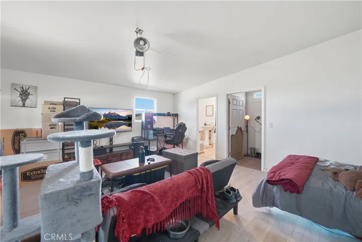 Un-permitted room addition at Residence 2