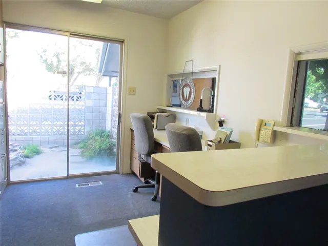 Front office with lots of counterspace